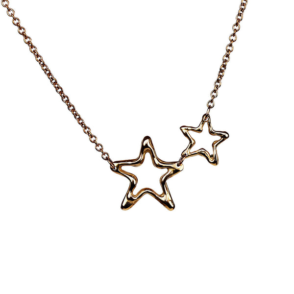 Collana Stelline girocollo in bronzo