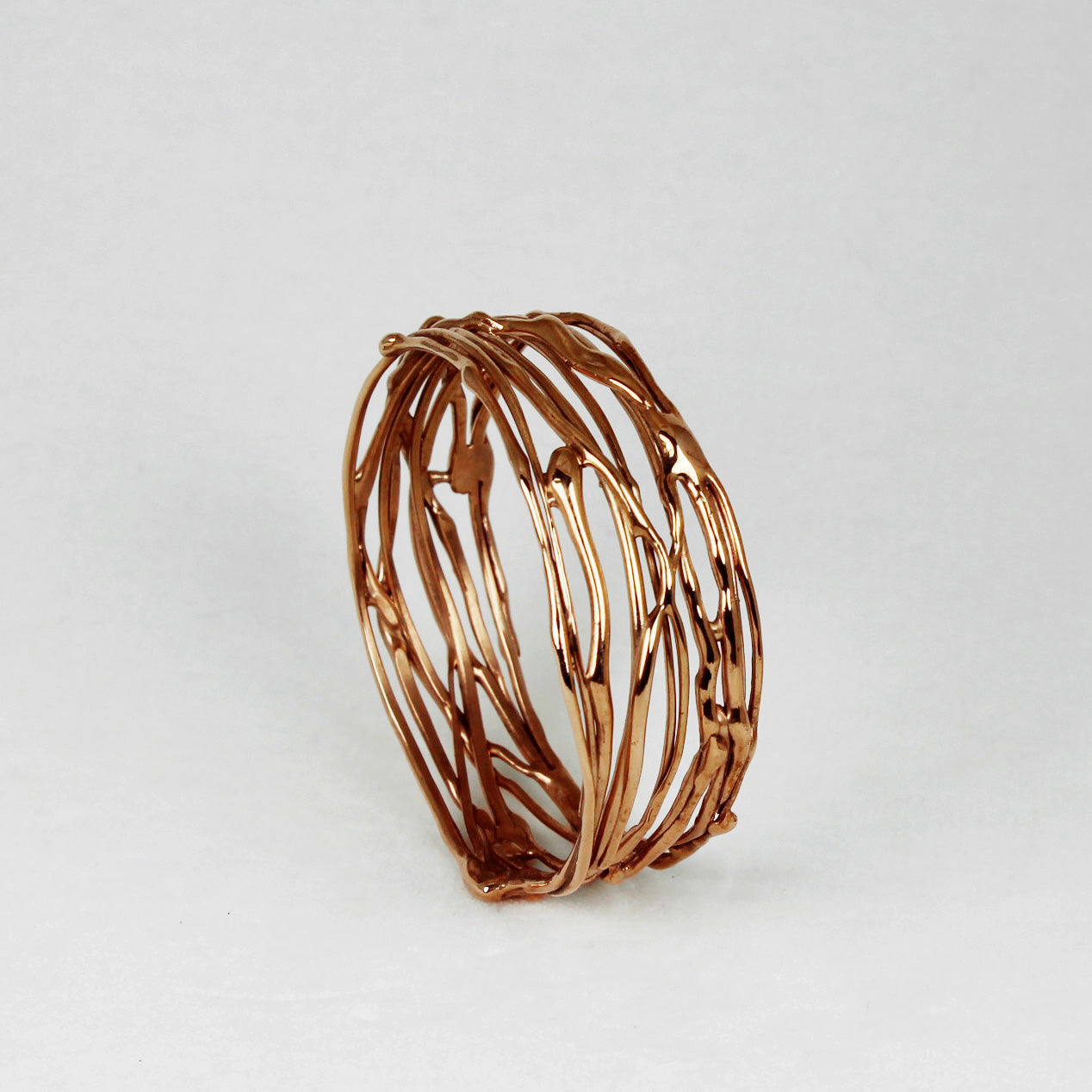 Bracciale bangle Le Moire in bronzo