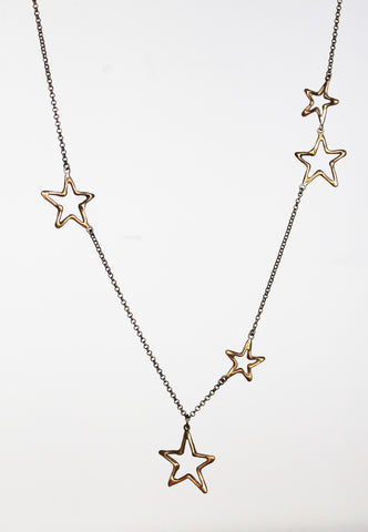 Collana Costellazione in bronzo
